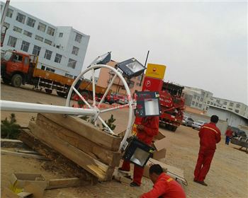 廣場高桿燈-鄂爾多斯