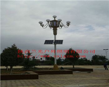 中華燈-省平涼市靈臺縣太陽能路燈項目
