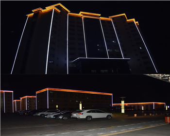 甘肅銅川建新煤化廠區(qū)亮化工程