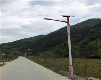 甘肅新農(nóng)村太陽能路燈-甘肅隴南路燈項(xiàng)目