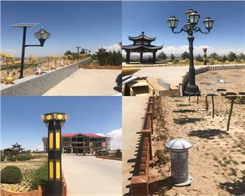 甘肅吳忠市同心縣景觀燈、庭院燈、草坪燈系列項目