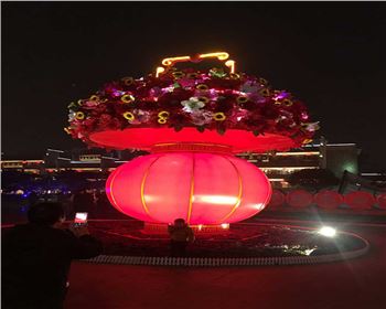 青海西安蓮湖區(qū)2019年元旦、春節(jié)亮化工程案例