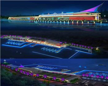 陜西2018 陜西 武漢軍運會帆船競賽基地亮化項目