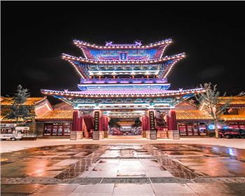 寧夏蘭州老街亮化工程