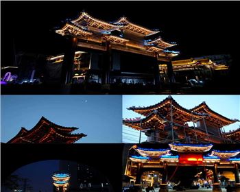 寧夏山西運城盬街文旅亮化工程