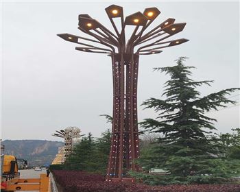陜西平涼9米景觀燈項目